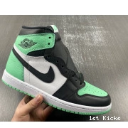 Green 1 Air Jordan High OG Glow DZ5485-130 0612